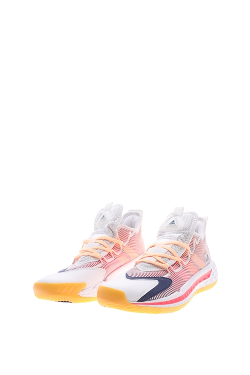 adidas Performance-Unisex παπούτσια basketball adidas Performance FW8653 Coll3ctiv3 2020 Low λευκά ροζ