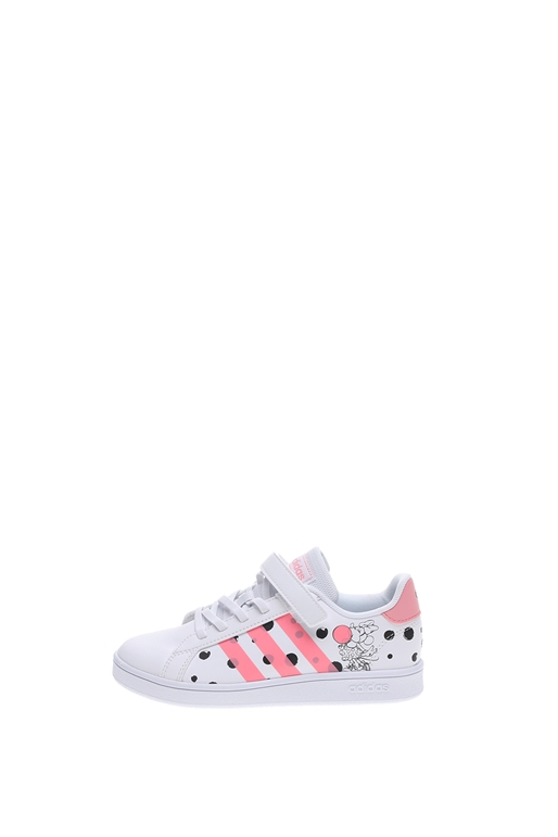 adidas Originals-Παιδικά sneakers adidas Originals GRAND COURT C λευκά ροζ