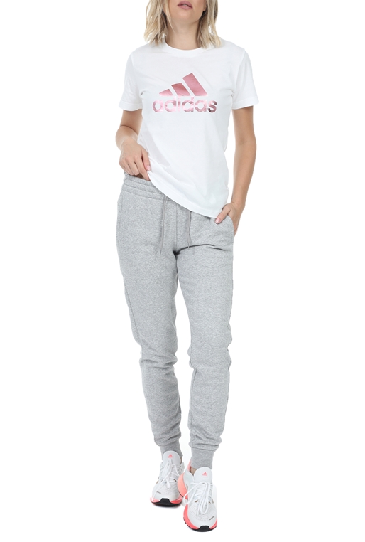ADIDAS-Γυναικείο αθλητικό t-shirt adidas UnivVol λευκό