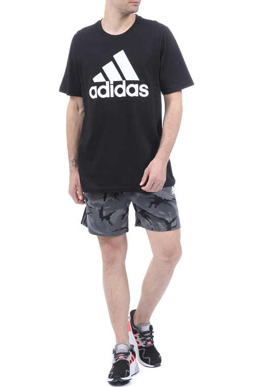 adidas Performance-Ανδρικό t-shirt adidas Performance RESORT LO II μαύρο