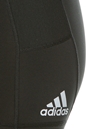 adidas Originals-Γυναικείο κοντό κολάν adidas Originals TF SHRT 3 BAR μαύρο