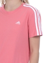 adidas Performance-Γυναικείο cropped t-shirt adidas Performance ροζ