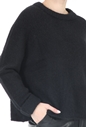 AMERICAN VINTAGE-Γυναικείο πουλόβερ AMERICAN VINTAGE μαύρο
