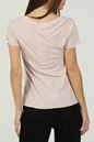 AMERICAN VINTAGE-Γυναικείο t-shirt AMERICAN VINTAGΕ ροζ