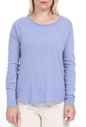 AMERICAN VINTAGE-Γυναικεία μακρυμάνικη μπλούζα AMERICAN VINTAGE γαλάζιο
