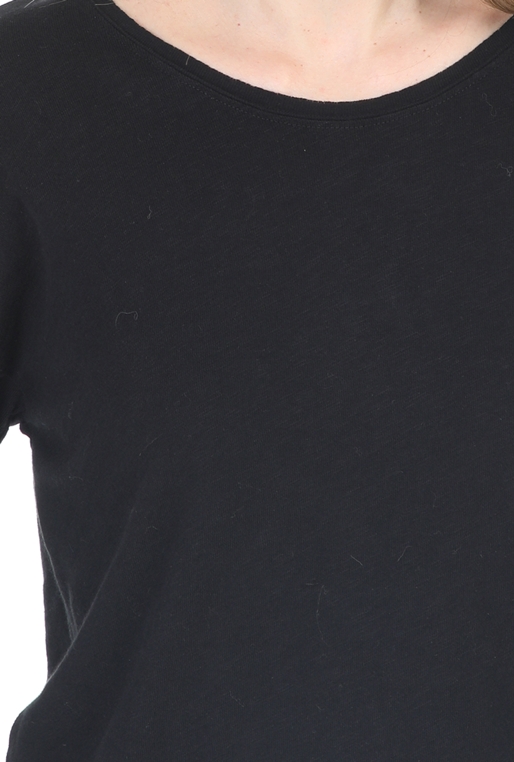 AMERICAN VINTAGE-Γυναικεία μακρυμάνικη μπλούζα  AMERICAN VINTAGE μαύρη