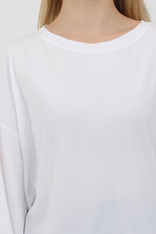 AMERICAN VINTAGE-Γυναικεία φούτερ μπλούζα AMERICAN VINTAGE VEGI03C λευκή