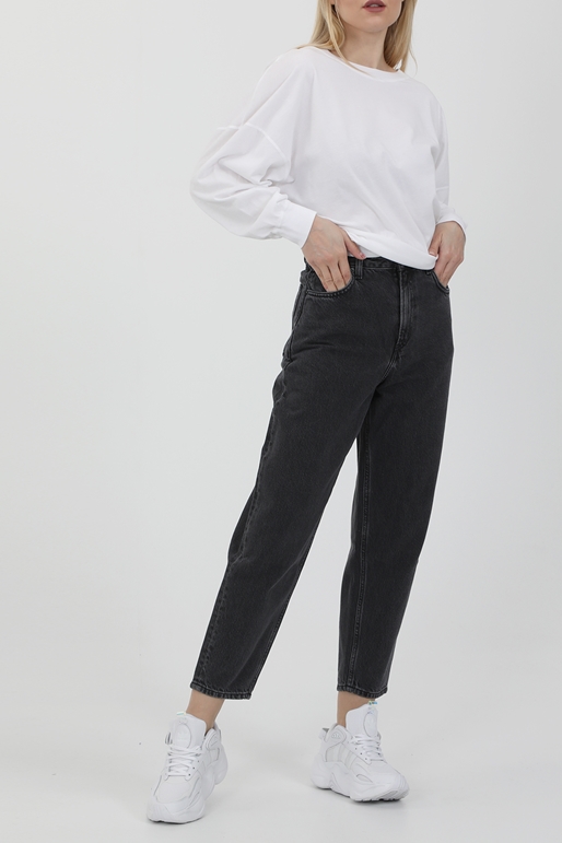 AMERICAN VINTAGE-Γυναικεία φούτερ μπλούζα AMERICAN VINTAGE VEGI03C λευκή