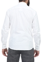 BEVERLY HILLS POLO CLUB-Ανδρικό πουκάμισο BEVERLY HILLS POLO CLUB λευκό
