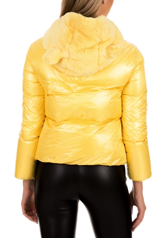 BOSIDENG-Γυναικείο μπουφάν BOSIDENG κίτρινο
