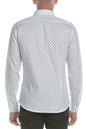 BOSS -Ανδρικό πουκάμισο BOSS Mypop λευκό μαύρο