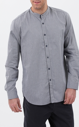 BOSS ORANGE-Ανδρικό πουκάμισο BOSS γκρι