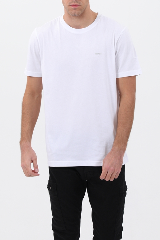 BOSS -Ανδρικό t-shirt BOSS λευκό