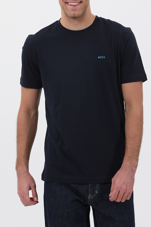 BOSS -Ανδρικό t-shirt BOSS μπλε
