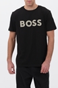 BOSS ORANGE-Ανδρικό t-shirt BOSS μαύρο