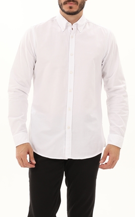 BOSS-Ανδρικό πουκάμισο BOSS 50489341 Rickert λευκό