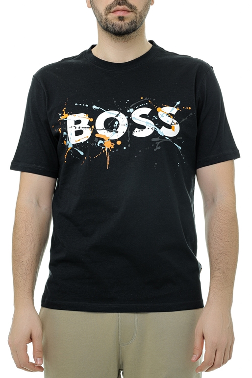 BOSS-Ανδρικό t-shirt BOSS 50491718 TeeArt μαύρο
