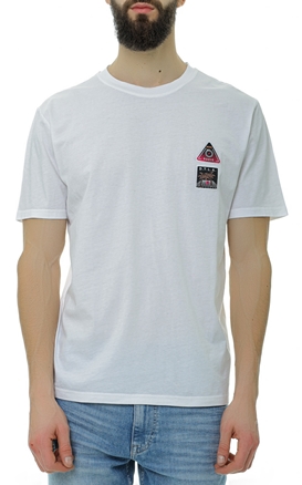 BOSS-Ανδρικό t-shirt BOSS 50491726 TeeUnite λευκό