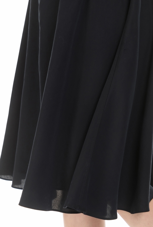 CALVIN KLEIN JEANS-Γυναικεία midi φούστα Calvin Klein Jeans μαύρη