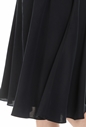 CALVIN KLEIN JEANS-Γυναικεία midi φούστα Calvin Klein Jeans μαύρη