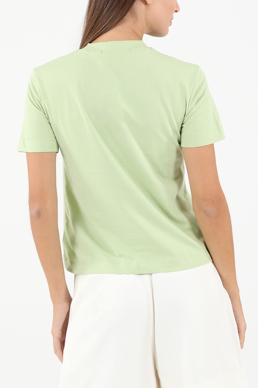 CALVIN KLEIN JEANS-Γυναικεία μπλούζα CALVIN KLEIN JEANS GEL MONOGRAM πράσινη