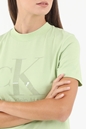 CALVIN KLEIN JEANS-Γυναικεία μπλούζα CALVIN KLEIN JEANS GEL MONOGRAM πράσινη