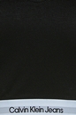 CALVIN KLEIN JEANS-Γυναικείο cropped top CALVIN KLEIN JEANS CONTRAST TAPE MILANO STRAPPY μαύρο