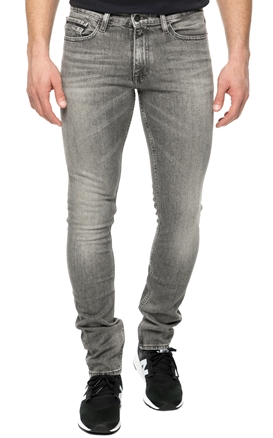 CALVIN KLEIN JEANS-Ανδρικό τζιν παντελόνι Calvin Klein Jeans γκρι