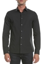 CALVIN KLEIN JEANS-Ανδρικό μακρυμάνικο πουκάμισο CKJ LOGO μαύρο