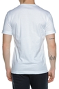 CALVIN KLEIN JEANS-Ανδρικό κοντομάνικο t-shirt CALVIN KLEIN JEANS ARCHIVAL MONOGRAM FLOCK TEE λευκό