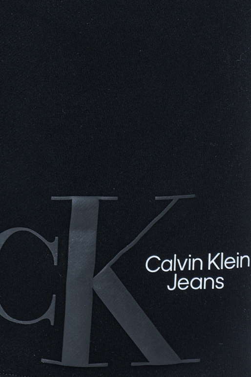 CALVIN KLEIN JEANS-Ανδρική αθλητική βερμούδα CALVIN KLEIN JEANS DYNAMIC CK OVERSIZED HWK μαύρη