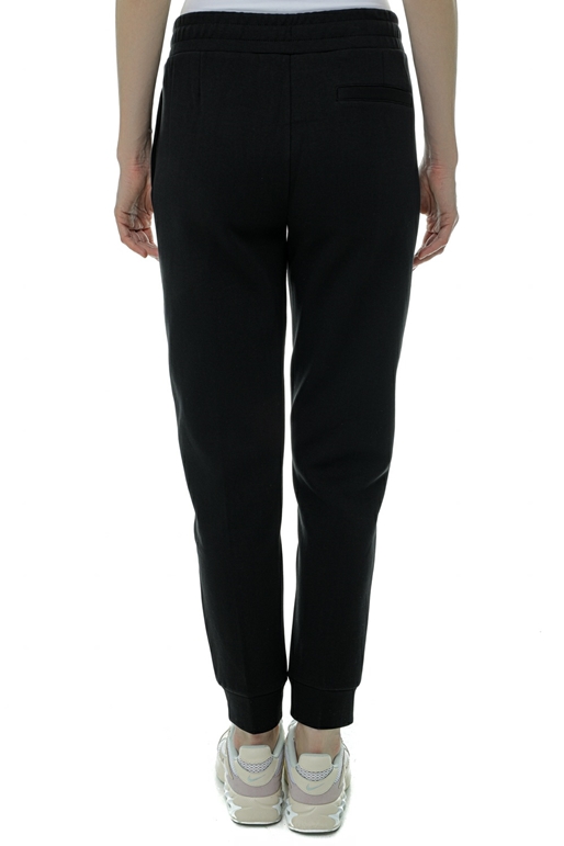 CALVIN KLEIN JEANS-Γυναικείο παντελόνι φόρμας CALVIN KLEIN JEANS K20K204424 MICRO LOGO ESSENTIAL μαύρο