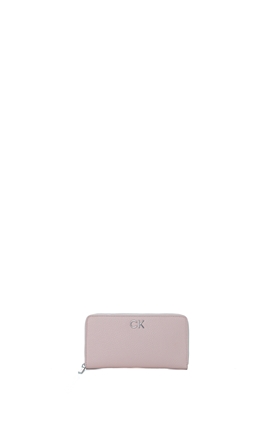 Calvin Klein Accessories-Portofel cu logo metalic CK