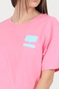 CHIARA FERRAGNI-Γυναικείο t-shirt CHIARA FERRAGNI EYELIKE ροζ