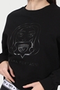 CHIARRA FERRAGNI-Γυναικεία φούτερ μπλούζα CHIARRA FERRAGNI MASCOTTE RUBBER μαύρη