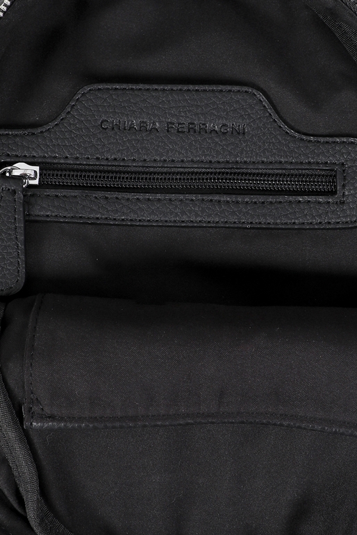 CHIARA FERRAGNI-Γυναικείο σακίδο πλάτης CHIARA FERRAGNI FLIRTING SMALL μαύρο λευκό