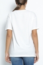 CONVERSE-Γυναικείο t-shirt CONVERSE Photo Chucks Up Easy λευκό