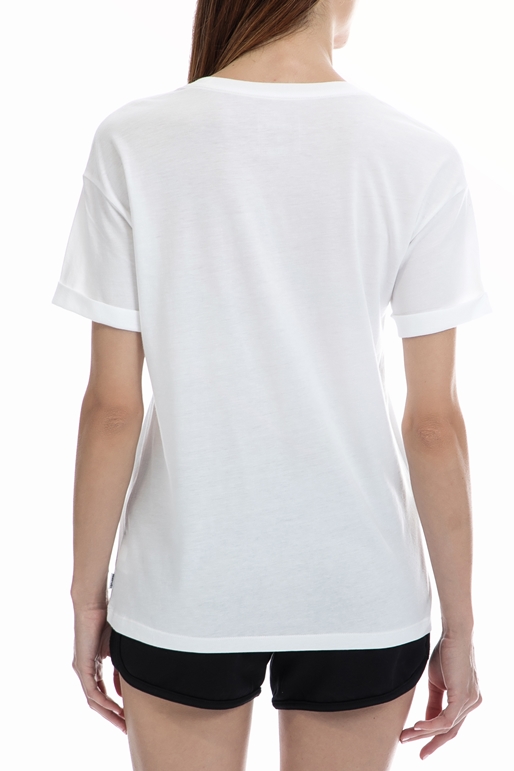 CONVERSE-Γυναικείο t-shirt CONVERSE λευκό