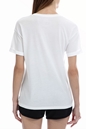 CONVERSE-Γυναικείο t-shirt CONVERSE λευκό