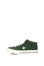 CONVERSE-Ανδρικά ψηλά sneakers CONVERSE One Star ’74 Mid Vintage Suede πράσινα