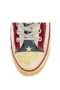 CONVERSE-Unisex sneakers CONVERSE Chuck Taylor All Star Ox λευκά κόκκινα