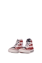 CONVERSE-Παιδικά ψηλά sneakers Chuck Taylor All Star Hi λευκά κόκκινα