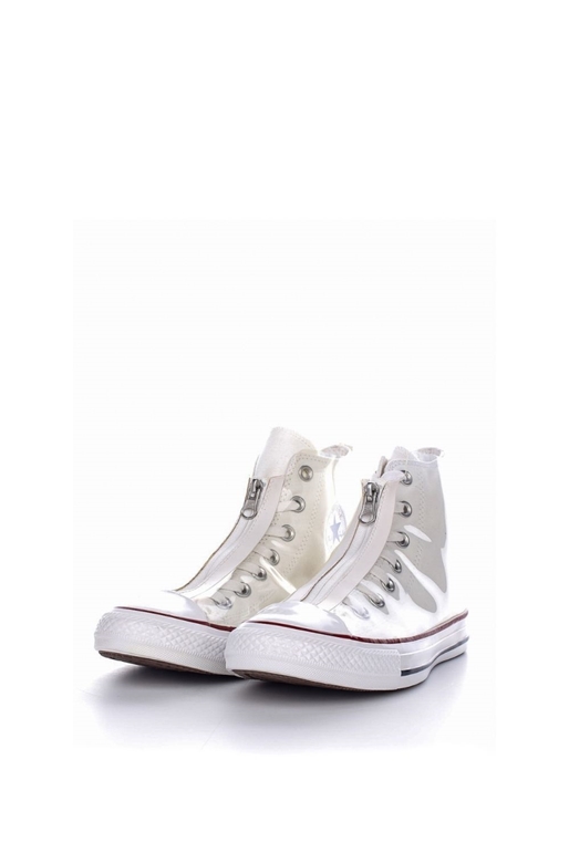 CONVERSE-Γυναικεία ψηλά sneakers CONVERSE Chuck Taylor All Star Shroud λευκά