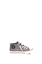 CONVERSE-Παιδικά ψηλά sneakers CONVERSE Chuck Taylor All Star Street γκρι