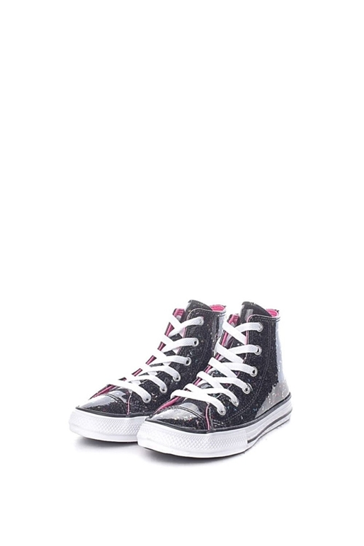 CONVERSE-Παιδικά ψηλά sneakers CONVERSE CHUCK TAYLOR ALL STAR μαύρα
