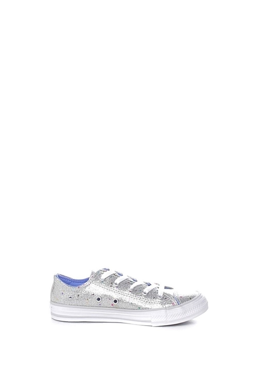 CONVERSE-Παιδικά sneakers CONVERSE CHUCK TAYLOR ALL STAR ασημί