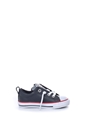 CONVERSE-Βρεφικά sneakers CONVERSE CHUCK TAYLOR ALL STAR STREET μαύρα