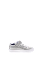 CONVERSE-Βρεφικά sneakers CONVERSE CHUCK TAYLOR ALL STAR 1V ασημί