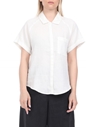 ECOALF-Γυναικείο λινό πουκάμισο ECOALF LYCHEE λευκό