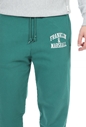 FRANKLIN & MARSHALL-Ανδρικό παντελόνι φόρμας FRANKLIN & MARSHALL BRUSHED COTTON FLEECE πράσινο